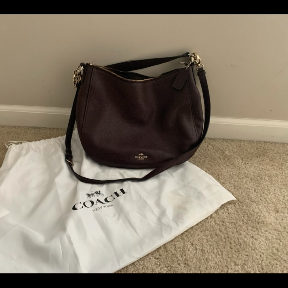 Coach Dark Purple Purse